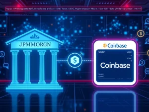 JPMorgan and Coinbase crypto integration with USDC rewards and direct transfers