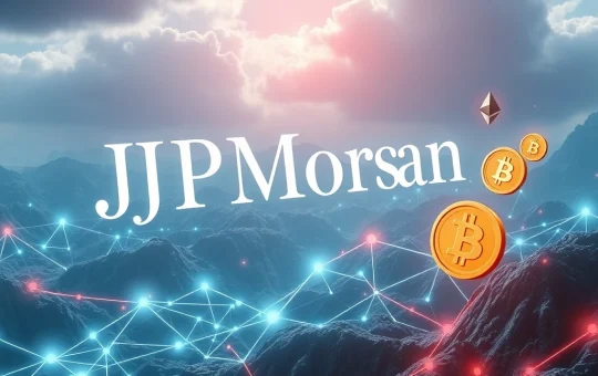 JPMorgan's role in institutional crypto adoption with Bitcoin and Ethereum collateral