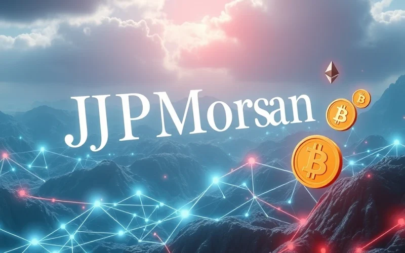 JPMorgan's role in institutional crypto adoption with Bitcoin and Ethereum collateral