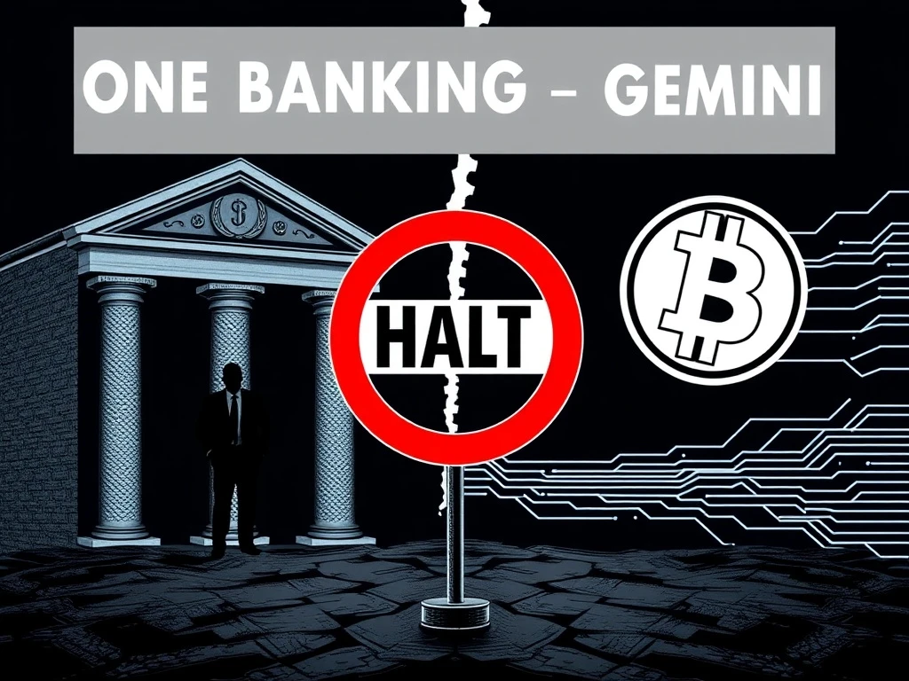 JPMorgan's halt on Gemini onboarding highlights the escalating open banking dispute.