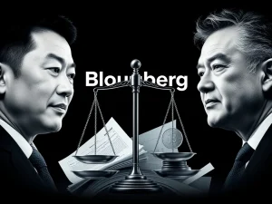 Justin Sun's Crucial Legal Dispute: Bloomberg Sued Over Crypto Holdings Data