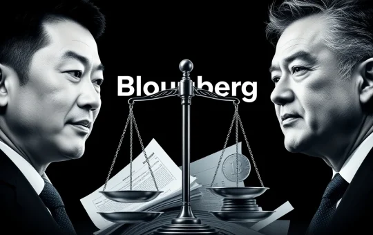 Justin Sun's Crucial Legal Dispute: Bloomberg Sued Over Crypto Holdings Data
