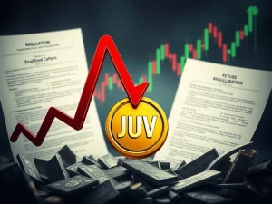 JUV token price crash amid regulatory pressure and market correction
