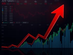 JUV token price crashing amid cryptocurrency market volatility