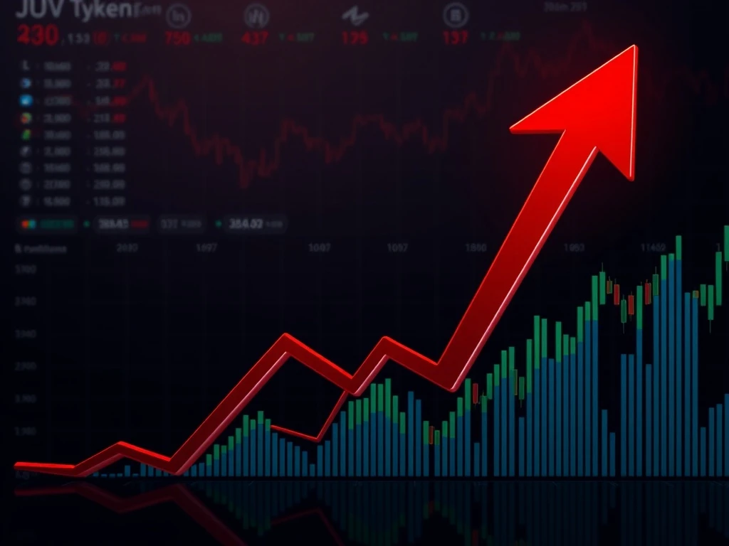 JUV token price crashing amid cryptocurrency market volatility