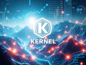 A visual representation of KERNEL crypto's rapid growth and market expansion, highlighting the significant crypto market surge.