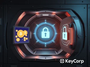 KeyCorp's secure crypto custody services address growing institutional demand for digital asset management.