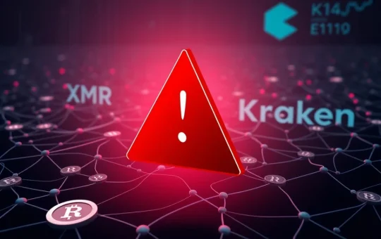 Urgent: Kraken Pauses Monero (XMR) Deposits Amid Critical 51% Attack