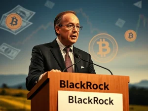 BlackRock CEO Larry Fink discusses the future of finance, highlighting Bitcoin's role and the urgent need for Fed rate cuts to preserve dollar dominance.