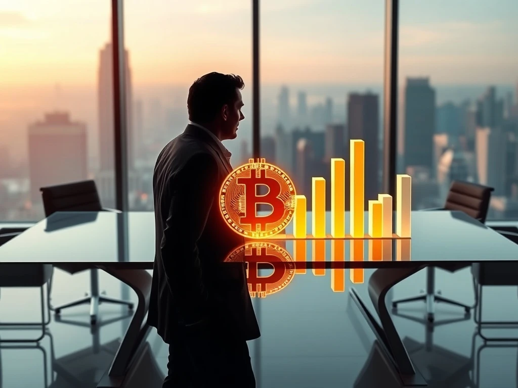 Ledn's new Private Wealth Program bridges traditional finance and high-net-worth Bitcoin investors, symbolizing secure crypto wealth management.