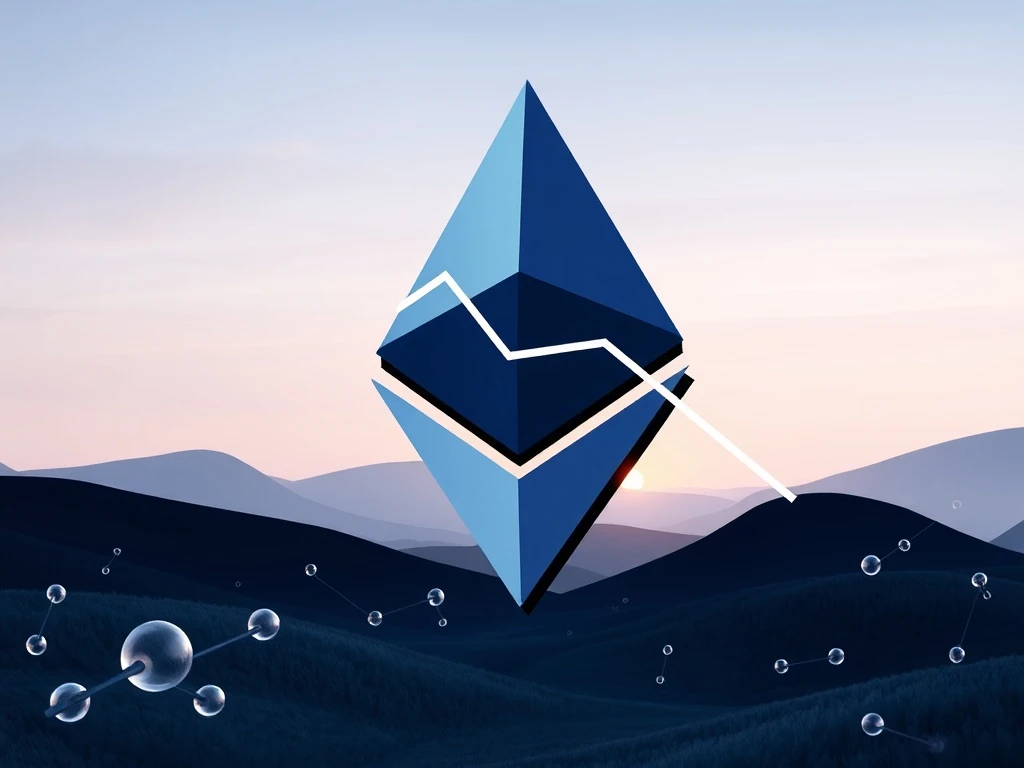 A visual representation of the shifting landscape in Ethereum staking, showing Lido Finance's declining market share amidst increased competition.