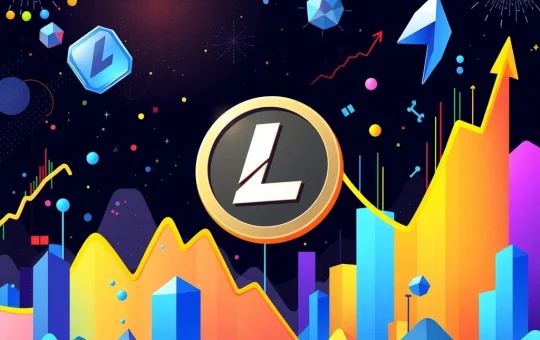 A visual representation of Litecoin's recent surge, highlighting its potential growth driven by Litecoin ETF filings and strong market performance.