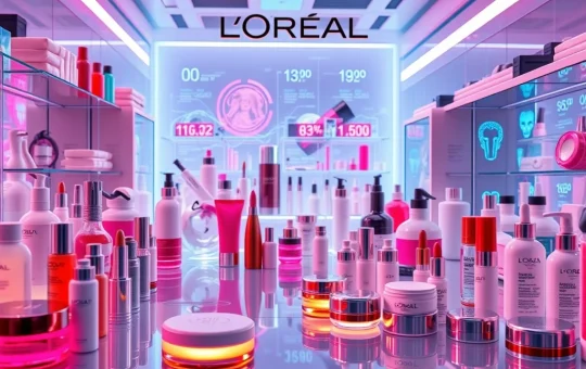 L'Oréal's remarkable growth driven by cutting-edge beauty market innovation and strategic acquisitions.