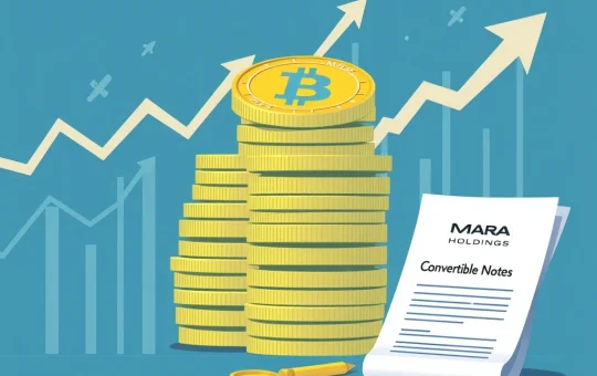 MARA Holdings' strategic financial maneuver using convertible notes to significantly increase Bitcoin holdings, highlighting their commitment to Bitcoin mining.