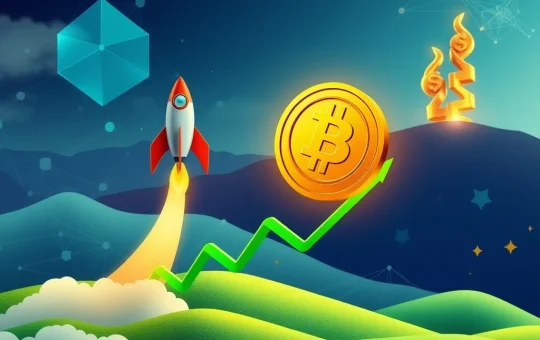 MAV token price chart dramatically rising, symbolizing its +618% crypto surge driven by strategic partnerships and token burns.