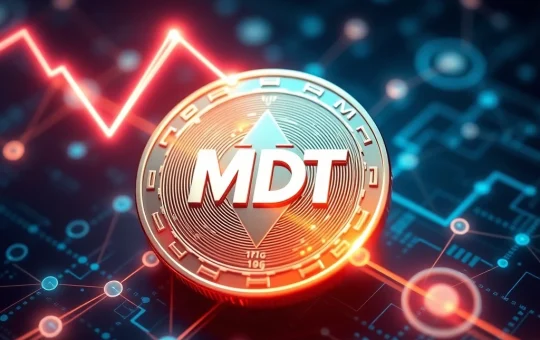 MDT cryptocurrency surging on blockchain network with DeFi integration highlights