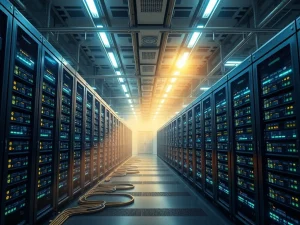 Mendell Helium's innovative methane-powered Bitcoin mining operation, showcasing sustainable energy efficiency.
