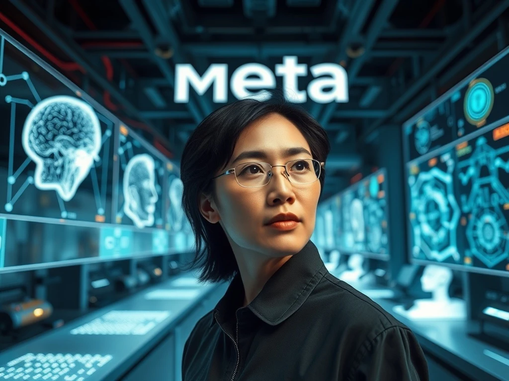 Shengjia Zhao, a key figure in AI, leads Meta's new ASI Lab, symbolizing Meta's significant investment in advanced Meta AI.