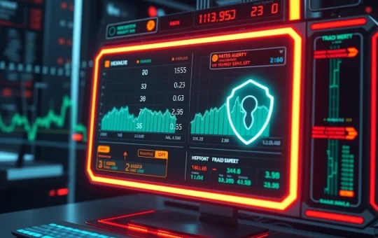 AI-driven security system monitoring crypto transactions to prevent fraud on MEXC