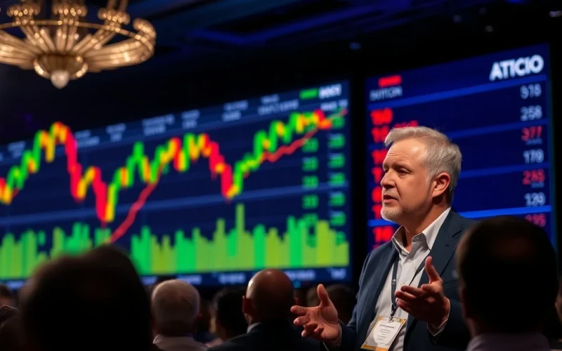 Michael Saylor discussing Bitcoin and stock market trends