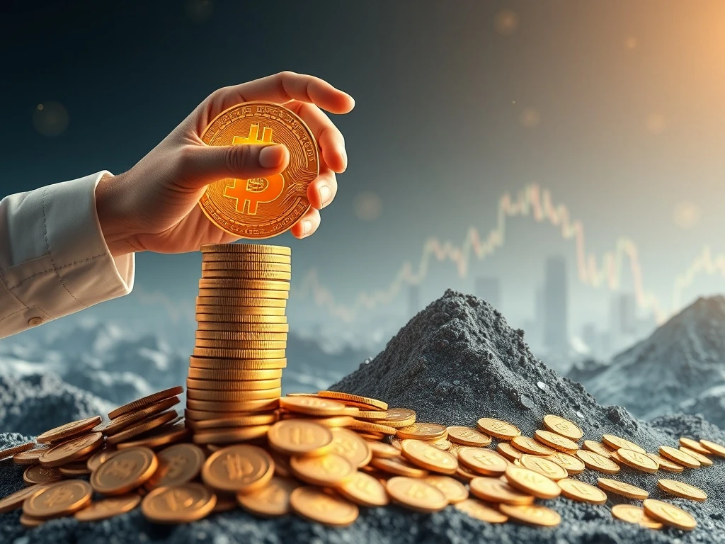 MicroStrategy's Michael Saylor overseeing a significant increase in Bitcoin holdings, symbolizing corporate BTC adoption and market influence.