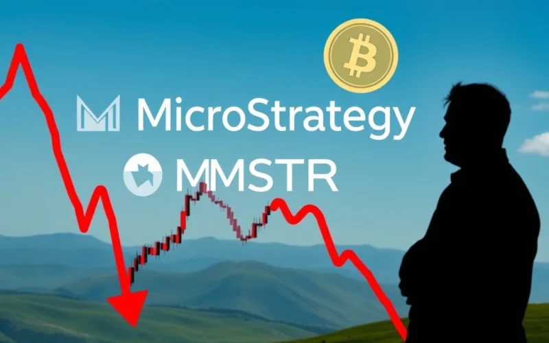 MicroStrategy Faces Urgent Plunge as Saylor Shifts MSTR Strategy