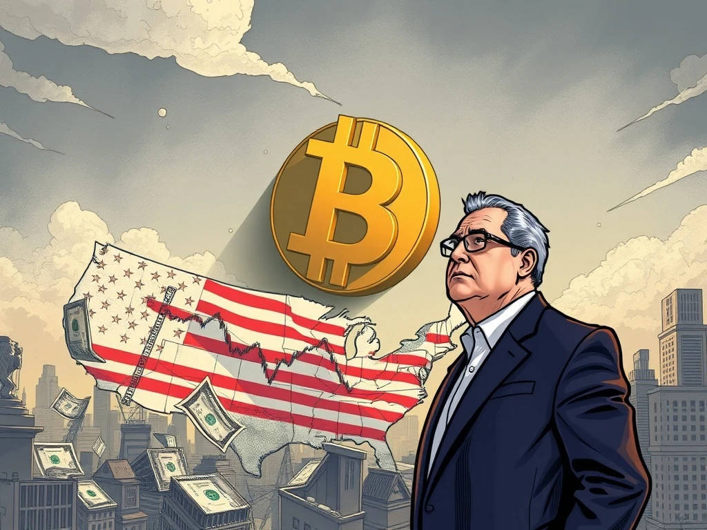 Warning: Mike Novogratz Fears $1M Bitcoin Price Signals US Economic Peril