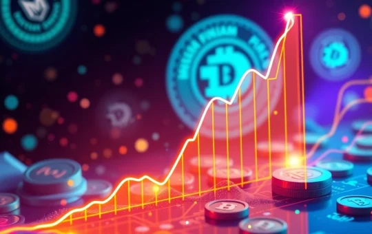 A visual representation of Mutuum Finance (MUTM) token growth mirroring Solana's historic rise, symbolizing the potential of crypto presale investments and the excitement around Solana news today.