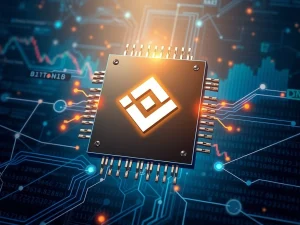 Nano Labs' strategic pivot from semiconductors to a $90M Binance Coin (BNB) investment, symbolizing institutional crypto adoption.