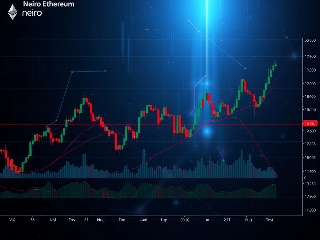 Neiro Ethereum (NEIROUSDT) price chart with technical indicators for crypto traders