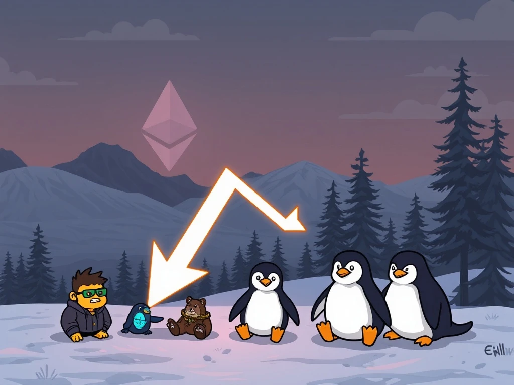 NFT Market Cap Plunges: A Dramatic $1.2 Billion Loss as Ether Rally Fades