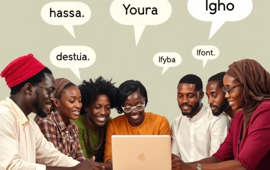 Nigerian AI developers creating open-source datasets for African languages to bridge the digital divide