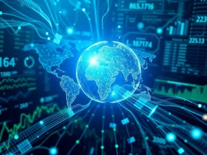 Visualizing NIQ's strategic shift with its IPO funding AI development, leveraging vast global data for consumer intelligence.