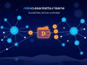 Visualizing secure crypto swaps on non-custodial DEXs, highlighting user control over digital assets and efficient, low-fee transactions.