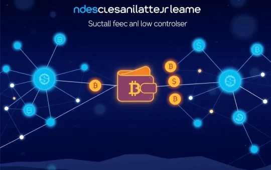 Visualizing secure crypto swaps on non-custodial DEXs, highlighting user control over digital assets and efficient, low-fee transactions.