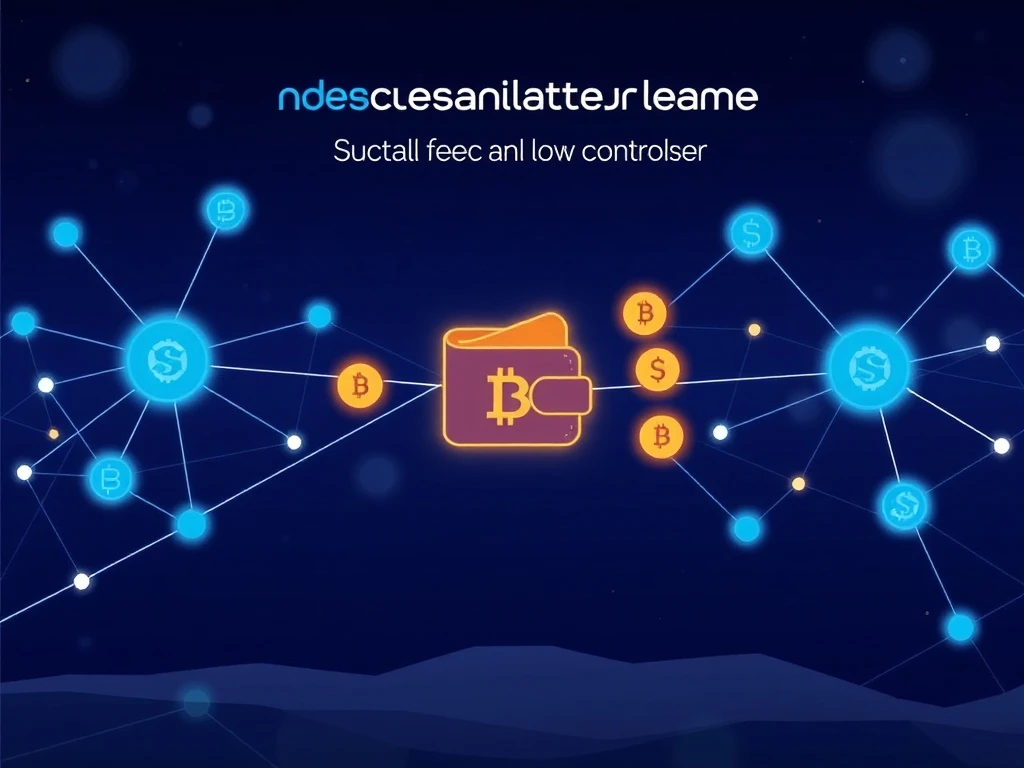 Visualizing secure crypto swaps on non-custodial DEXs, highlighting user control over digital assets and efficient, low-fee transactions.