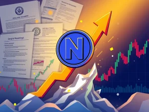 NOT token logo surging amid regulatory and market volatility
