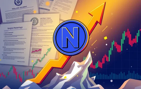 NOT token logo surging amid regulatory and market volatility