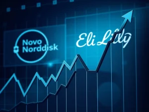 Novo Nordisk stock plunges amid Wegovy sales forecast cut and Eli Lilly competition