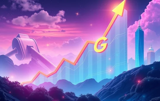 A vibrant visual representing the OG crypto price surge, symbolizing rapid growth and market optimism driven by regulatory clarity and exchange listings.