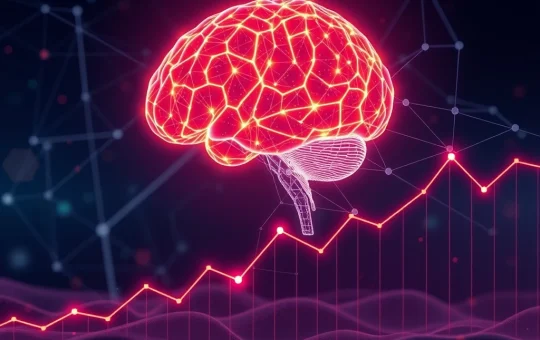 Ozak AI presale success visualized with a rising crypto chart, highlighting the growth of this AI crypto utility token.