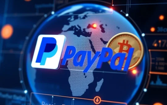PayPal's crypto payment feature with PYUSD enabling seamless cross-border commerce