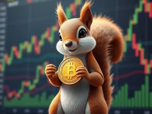 Peanut the Squirrel (PNUTUSDT) cryptocurrency market analysis with trading charts