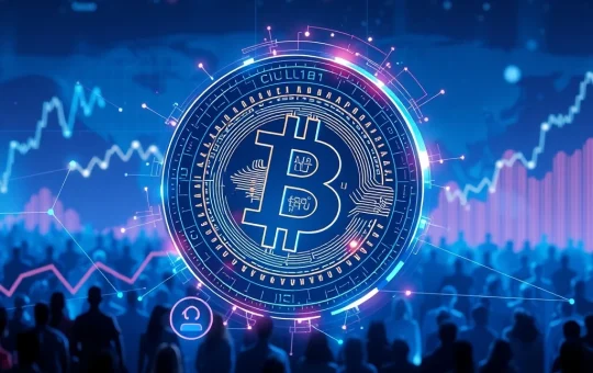 Visualizing Pi Coin's projected growth to 2030, driven by its mainnet launch and expanding dApp ecosystem, illustrating its market potential.