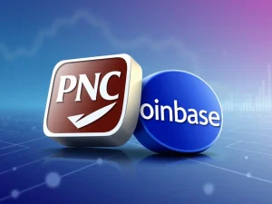 PNC Coinbase collaboration bringing new crypto services to traditional finance.