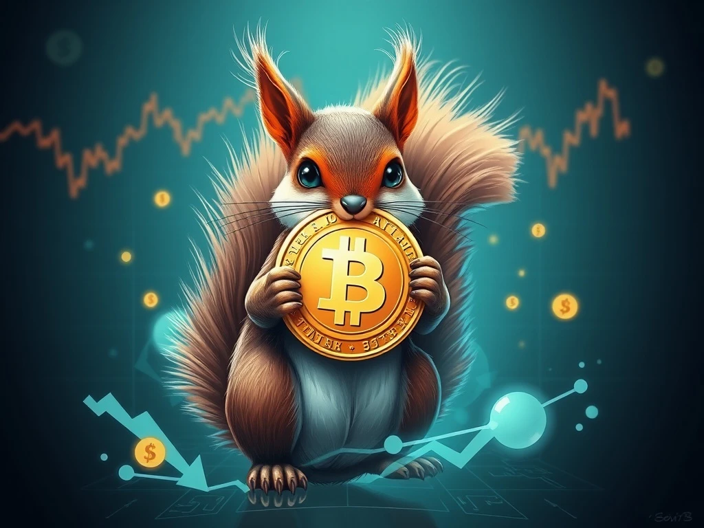 PNUTUSDT market analysis showing bearish trends and potential rebound for Peanut the Squirrel.