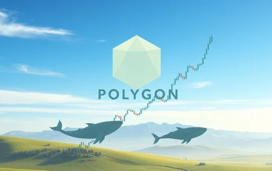 Chart showing Polygon POL token price rebound potential with bullish indicators and whale accumulation.