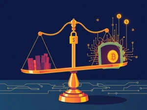 A visual metaphor illustrating Prometheum CEO's warning about tokenization risks, balancing speculative gambling against regulated digital asset securities.