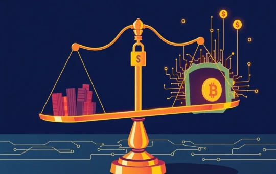 A visual metaphor illustrating Prometheum CEO's warning about tokenization risks, balancing speculative gambling against regulated digital asset securities.