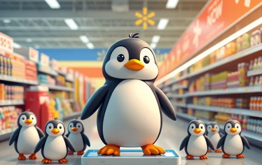 Pudgy Penguins bridging digital NFTs with physical toys, symbolizing the Web3 consumer boom and NFT resurgence.